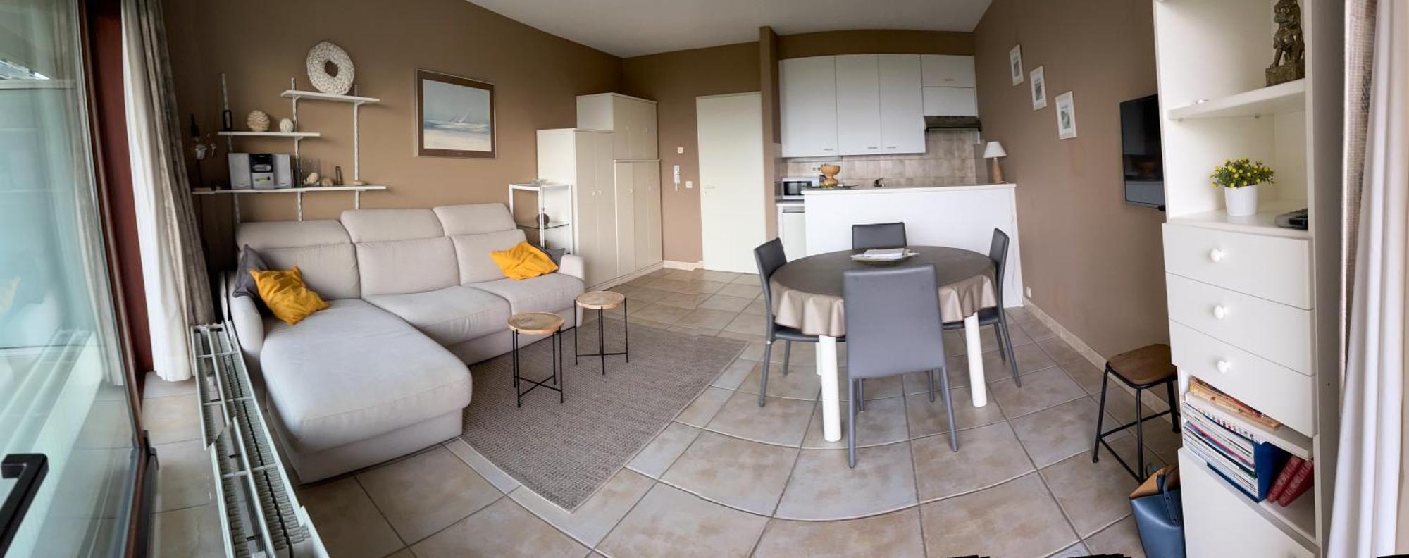Superbe Studio Avec Une Magnifique Vue Sur La Mer. De Panne Exterior foto